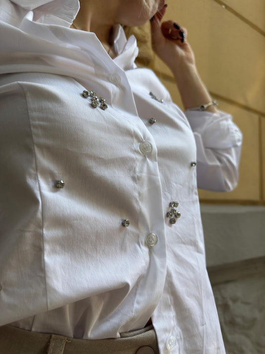 Camicia Gioiello Bianca